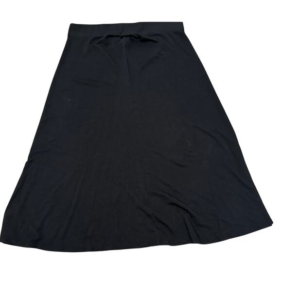 BLEUSALT- MIDI Black Skirt (Size 5 - US 16) - Beautiful & Soft - Picture 2 of 5